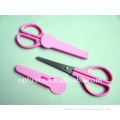 6" SCHOOL SCISSORS W/SAFETY COVER